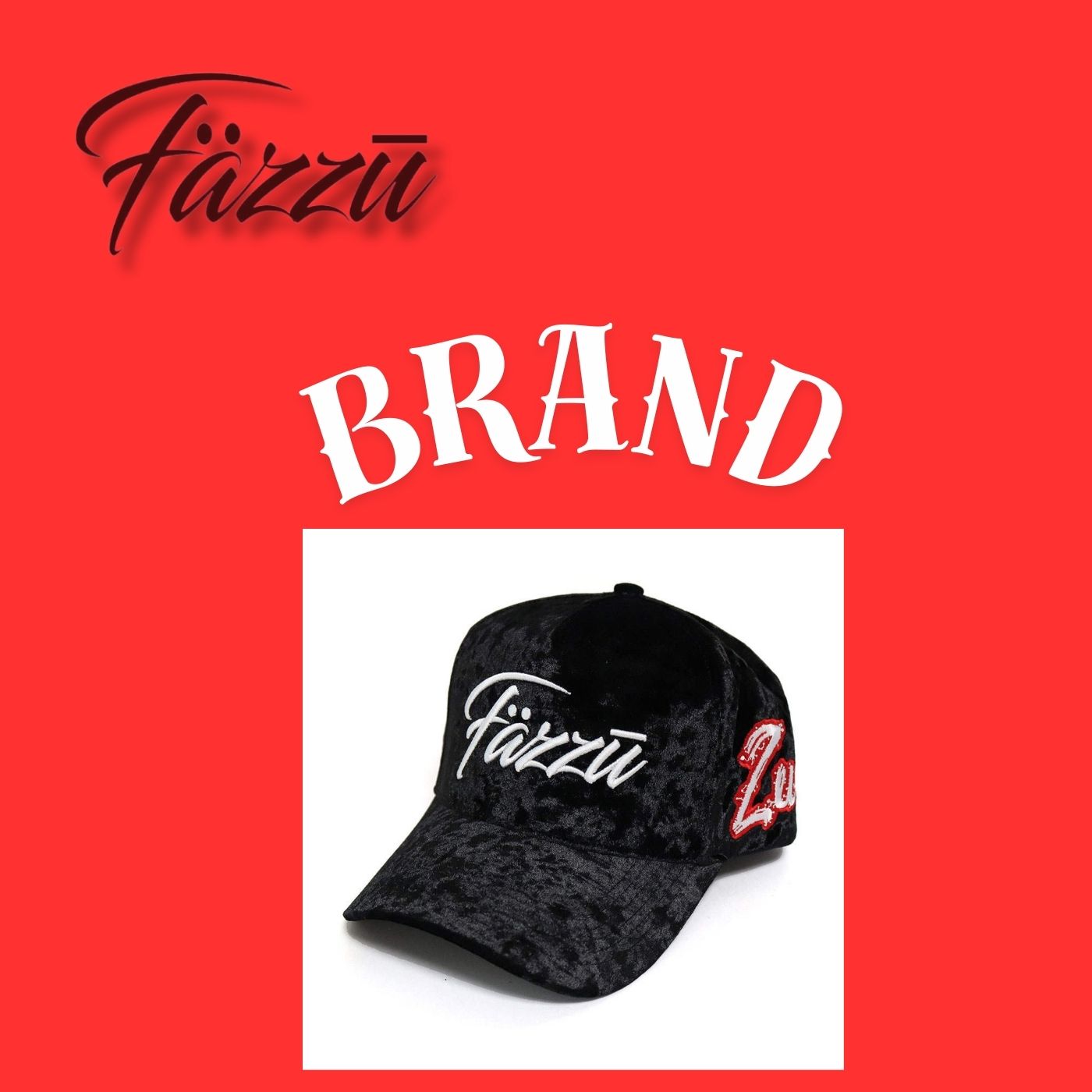 Fazzu brand suede snapback